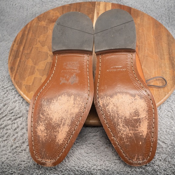 Cole Haan Men\'s Size 8 M Grand OS British Tan Derby Oxford Dress Shoe C21193 main image 5